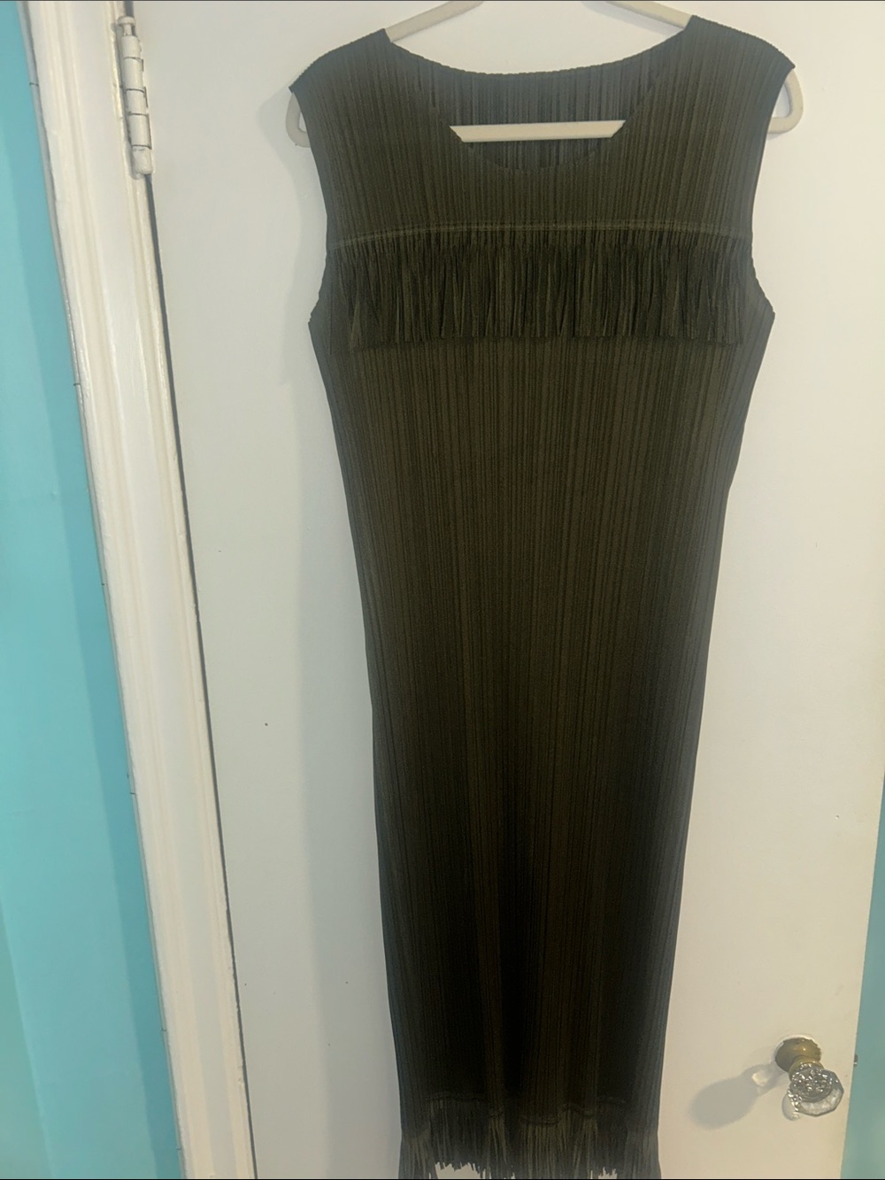 ISSEY MIYAKE RARE PLEATS PLEASE FRINGE DRESS VINTAGE